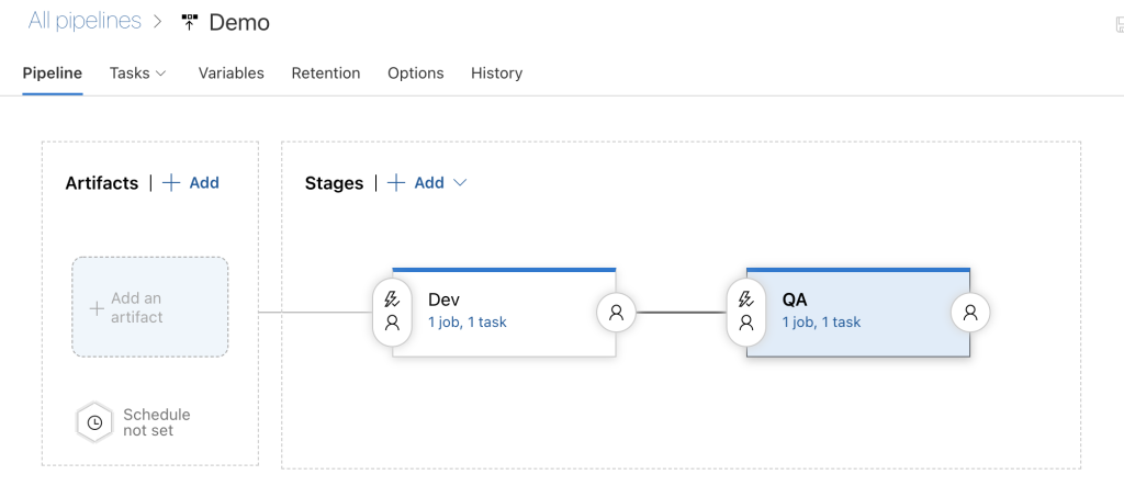 Azure DevOps pipeline stages