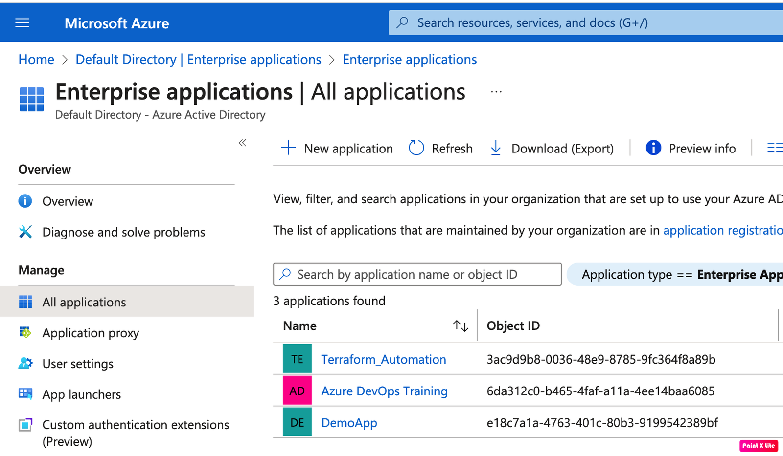 Azure AD App Registration, Enterprise App, and Service Principal